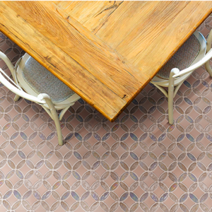 Creole Base Porcelain, Glass Floor & Wall Mosaics