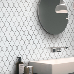 Morocco Bianco Porcelain Floor & Wall Mosaics