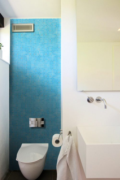 Azure Glass Wall Mosaics