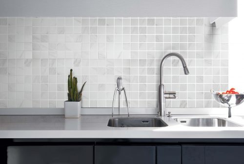 Carrara Classico Matt Porcelain Mosaics