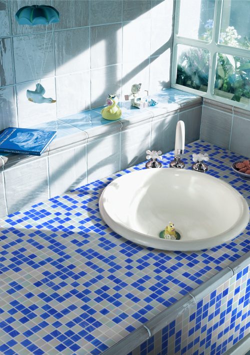 Pearl Glass Wall Mosaics