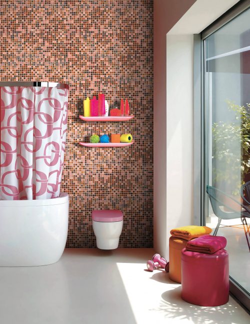 Truffle Glass Wall Mosaics
